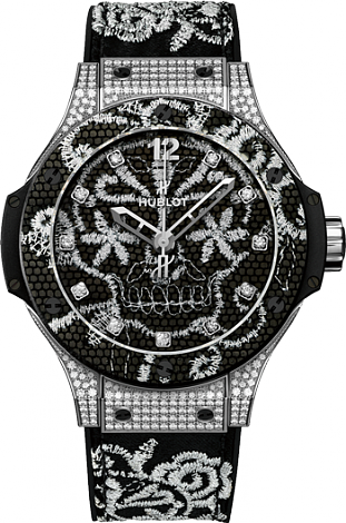 Replica Hublot BIG BANG BRODERIE STEEL DIAMONDS 343.SX.6570.NR.0804 watch